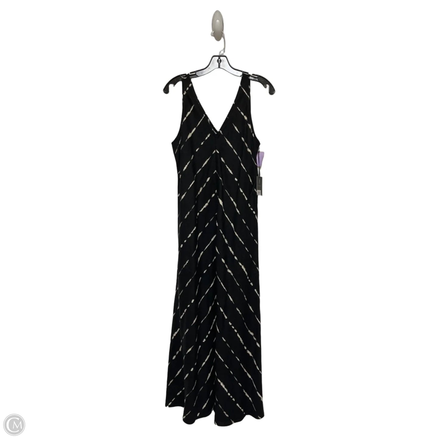 Dress Casual Maxi By Simply Vera In Black & Tan, Size: S