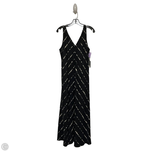 Dress Casual Maxi By Simply Vera In Black & Tan, Size: S