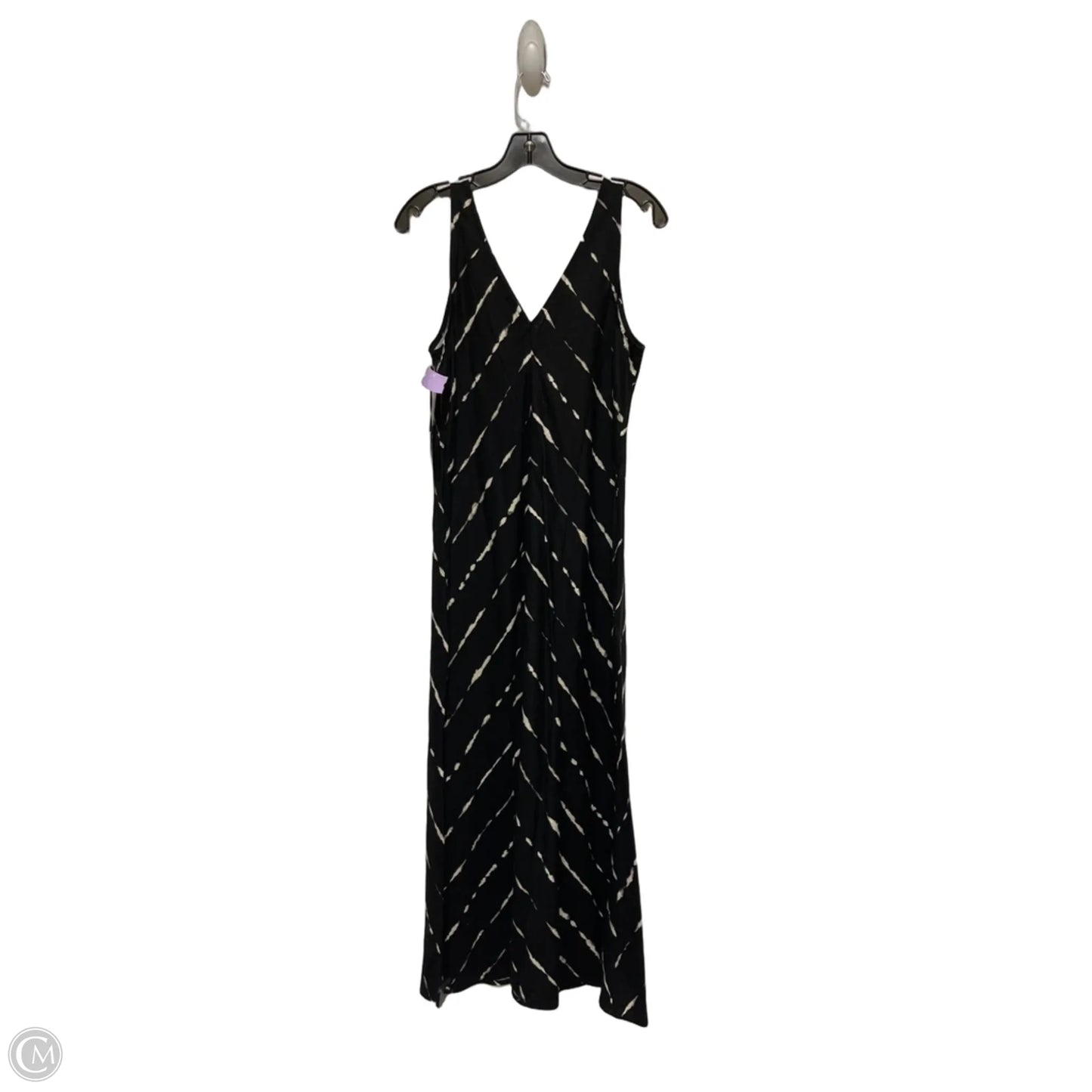 Dress Casual Maxi By Simply Vera In Black & Tan, Size: S