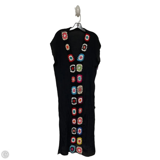Swimwear Cover-up By Clothes Mentor In Black, Size: Osfm