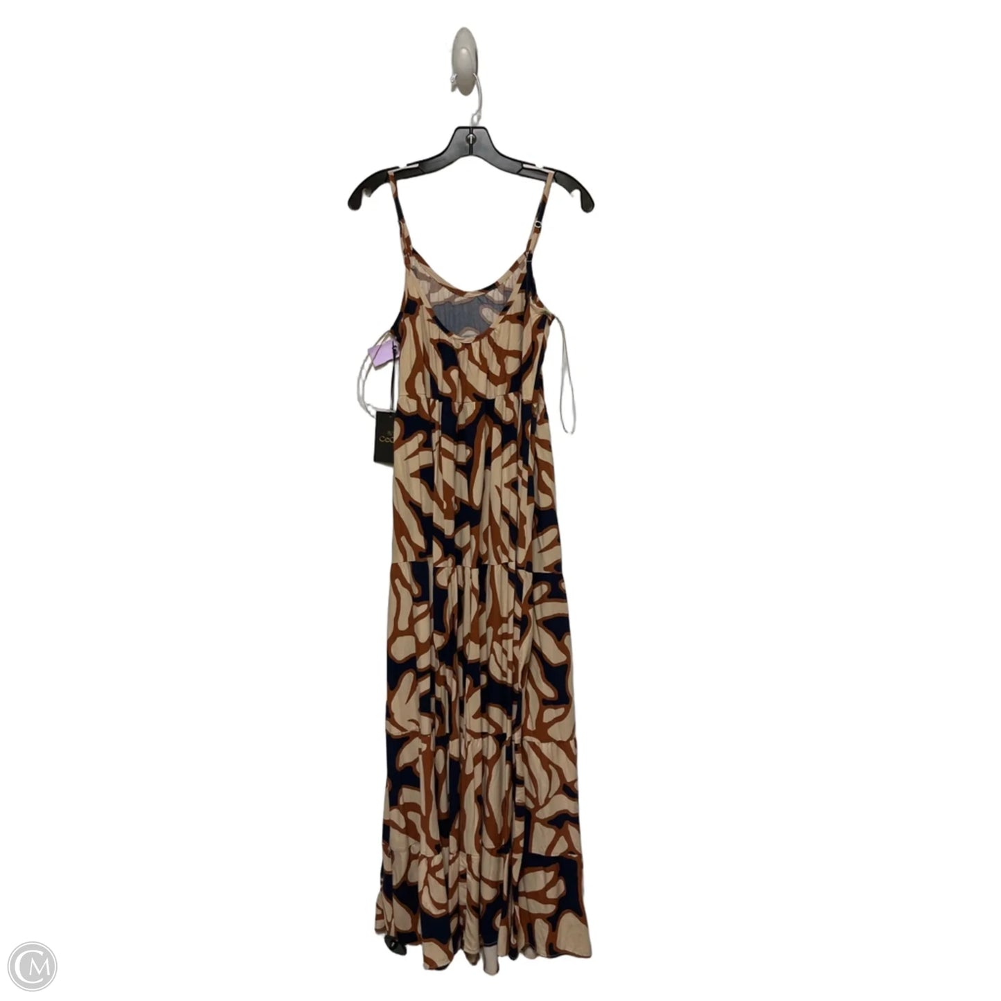 Dress Casual Maxi By Cece In Blue & Brown, Size: S