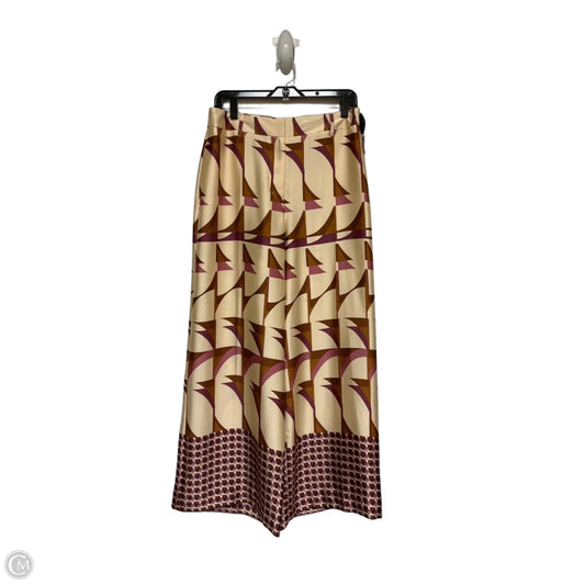 Pants Wide Leg By Worthington In Purple & Tan, Size: 10p