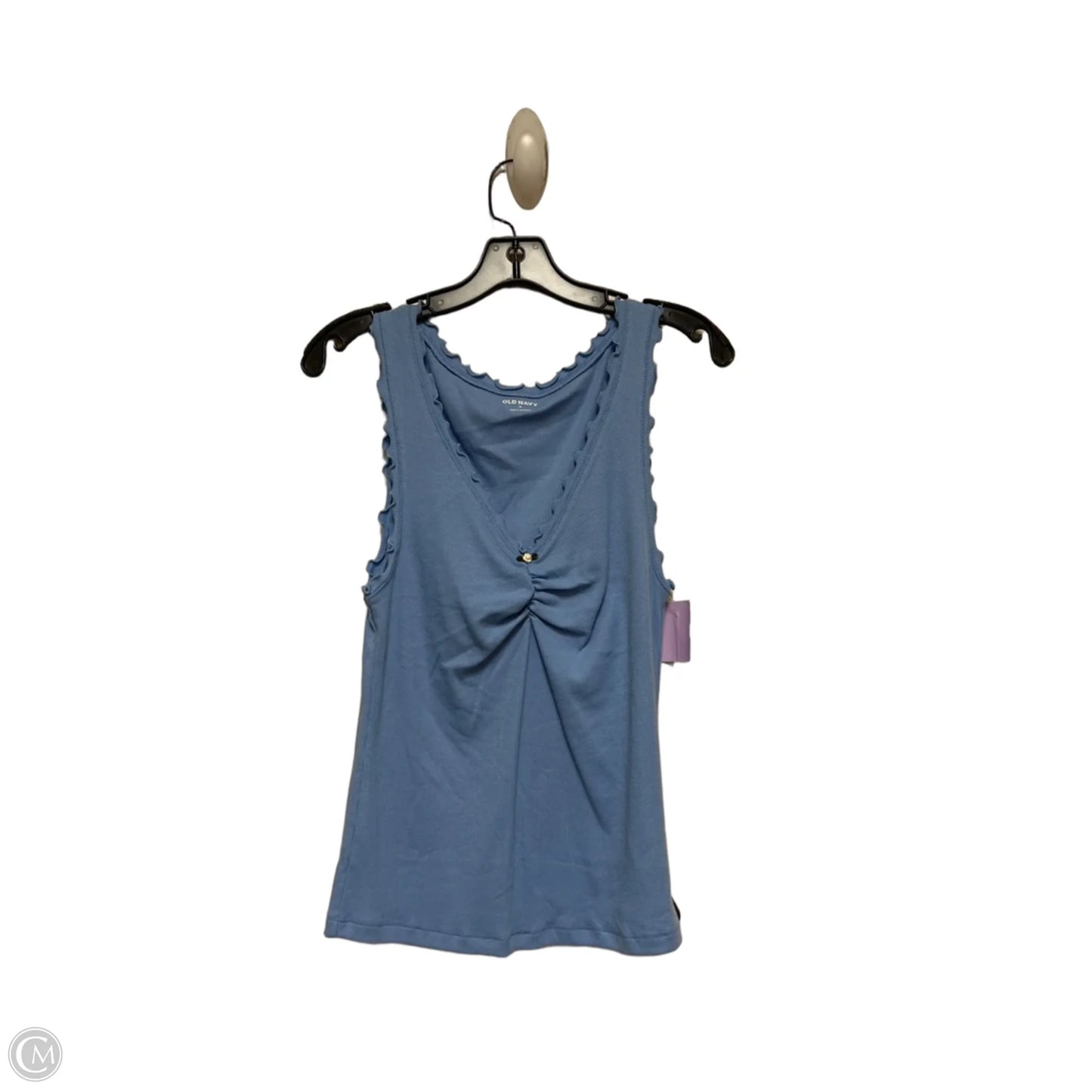Top Sleeveless By Old Navy In Blue, Size: M