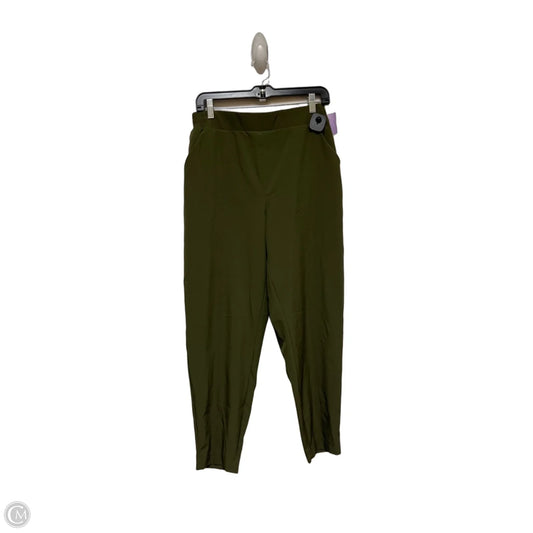 Athletic Pants By Fabletics In Green, Size: M