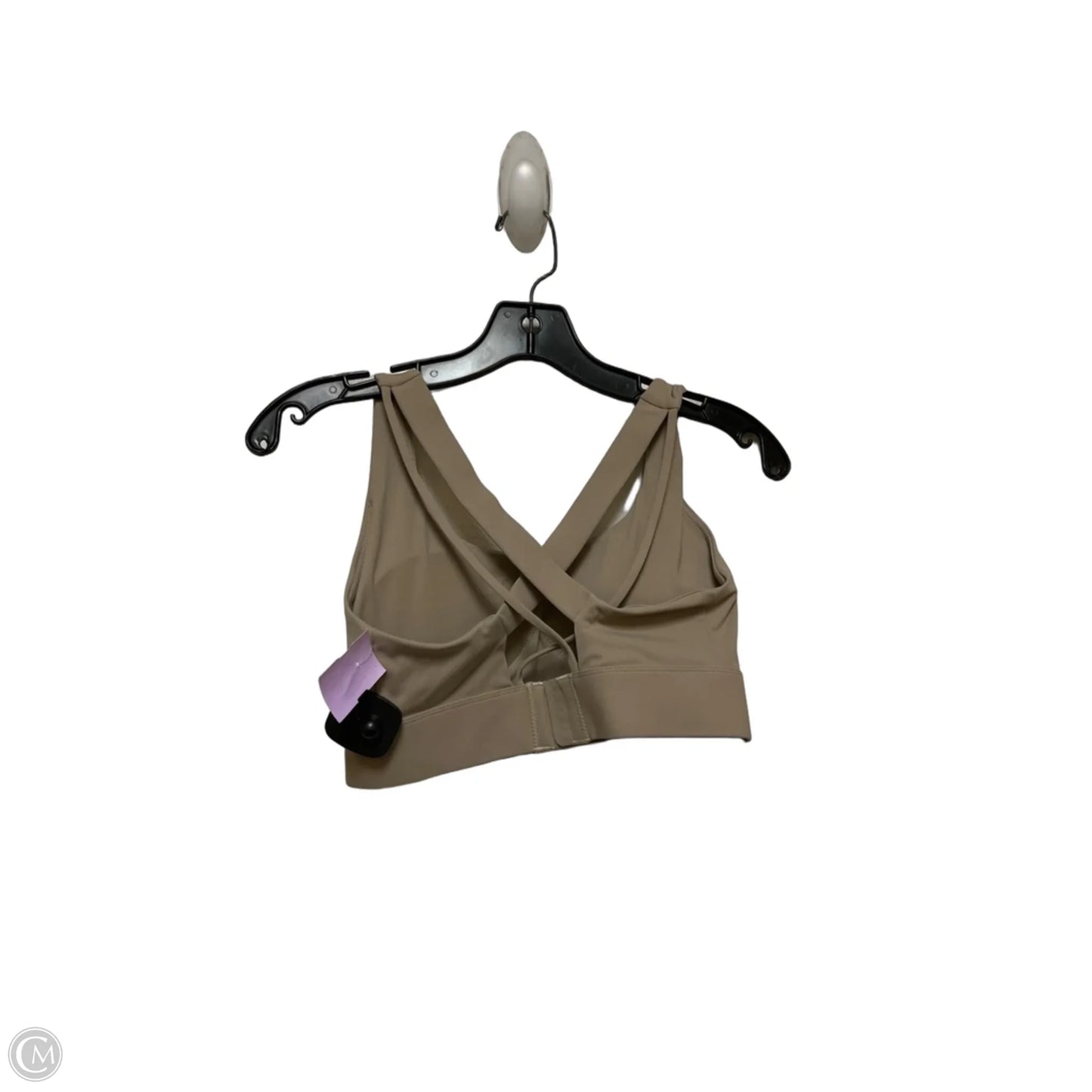 Athletic Bra By Alo In Taupe, Size: M