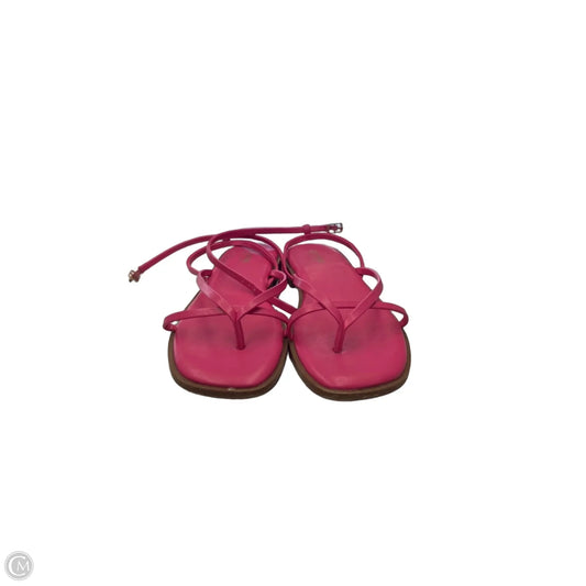 Sandals Flats By Cushionaire In Pink, Size: 8.5