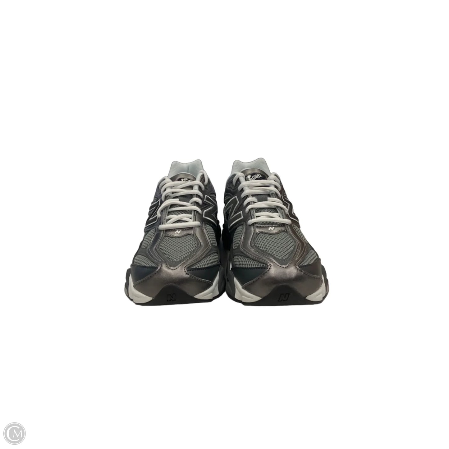 Shoes Athletic By New Balance In Grey & White, Size: 6.5