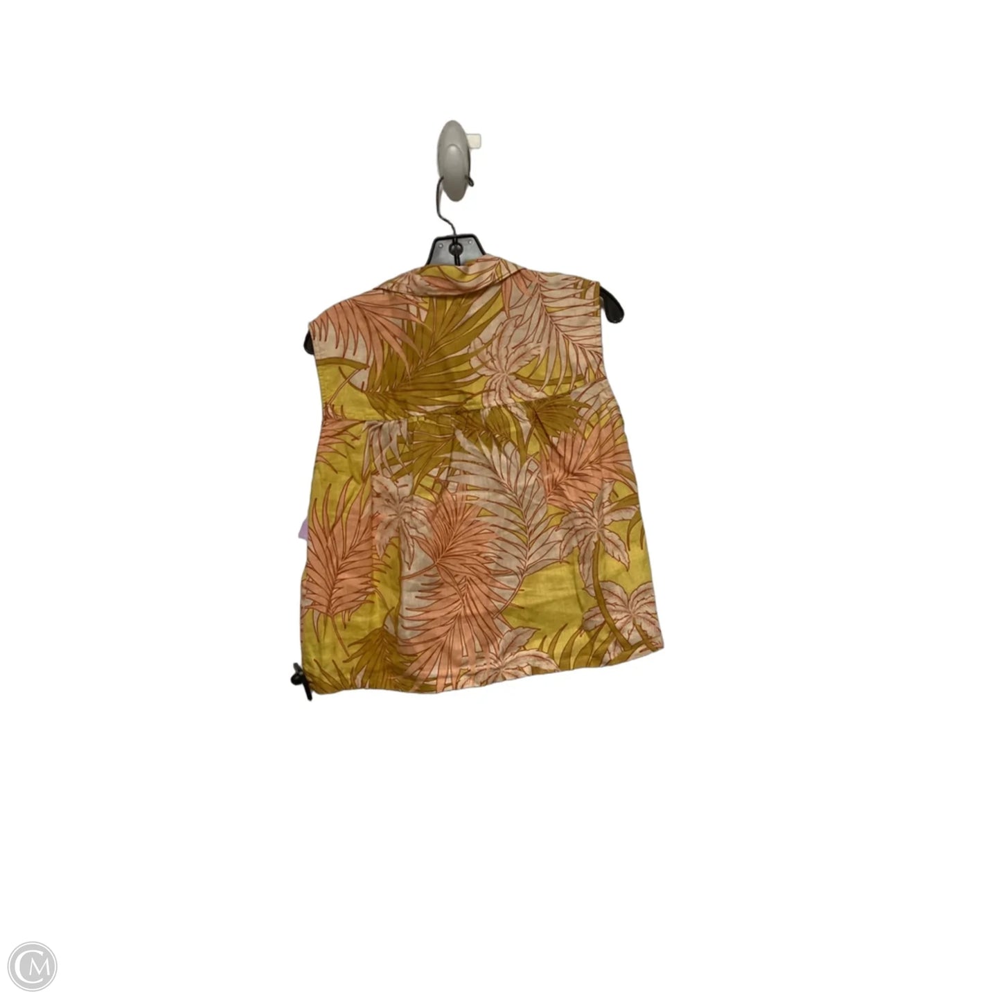 Shorts Set By Tahari In Pink & Yellow, Size: 10