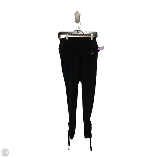 Athletic Leggings By Gym Shark In Black, Size: L