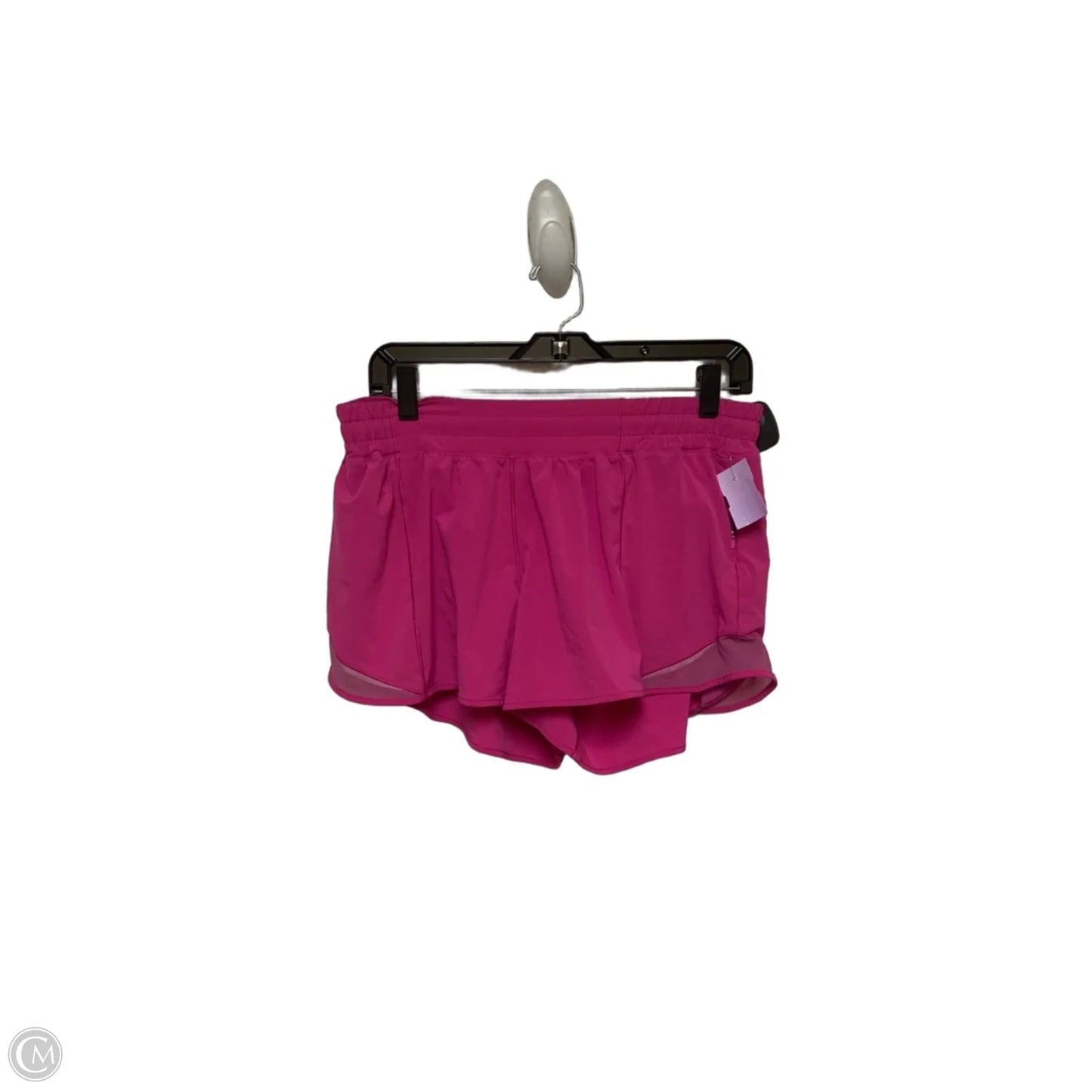 Athletic Shorts By Lululemon In Pink, Size: 12