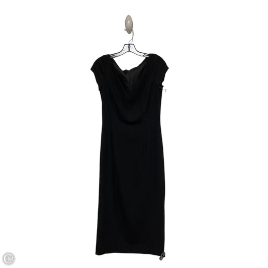 Dress Casual Midi By Polo Ralph Lauren In Black, Size: S