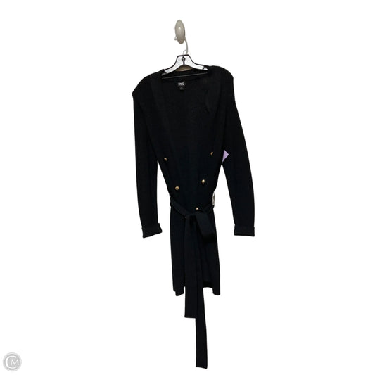 Sweater Cardigan By Inc In Black, Size: L