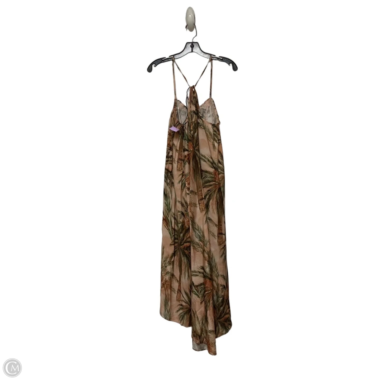 Dress Casual Maxi By H&m In Tropical Print, Size: M