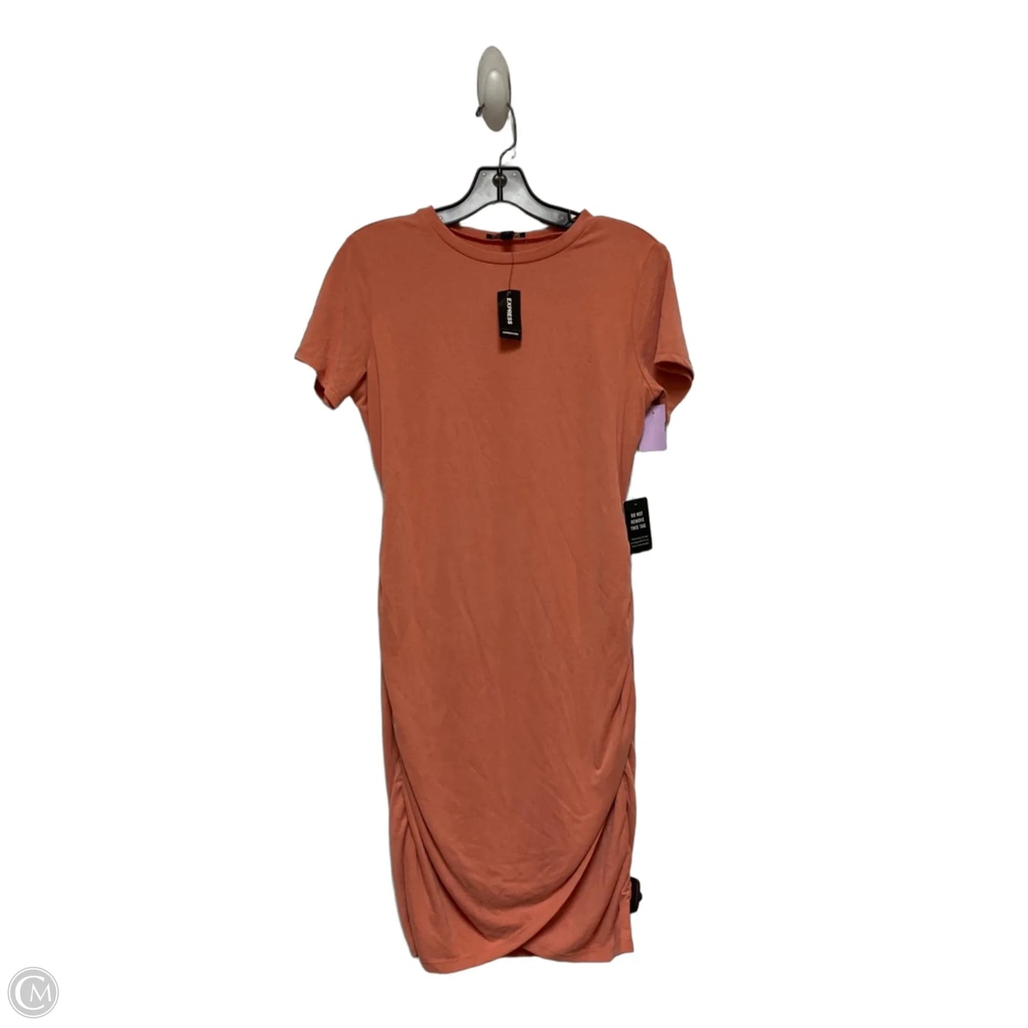 Dress Casual Short By Express In Orange, Size: S