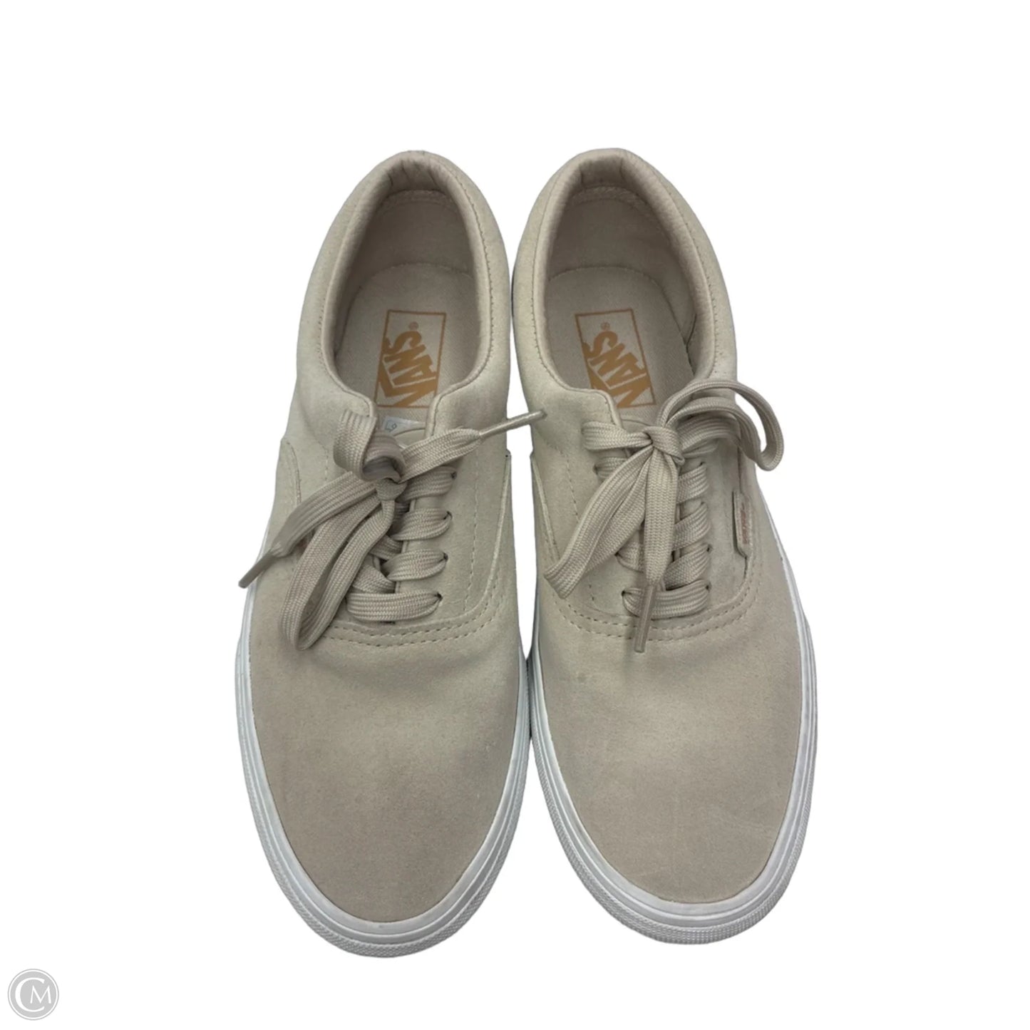 Shoes Sneakers By Vans In Tan, Size: 9