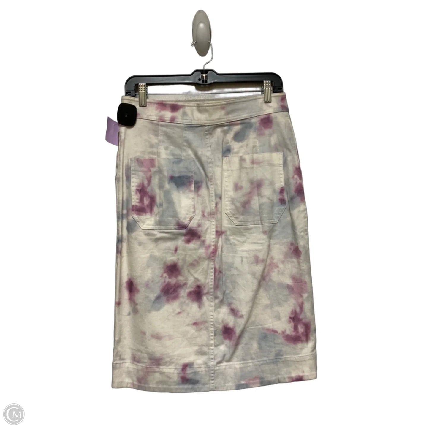 Skirt Midi By Anthropologie In Tie Dye Print, Size: 6