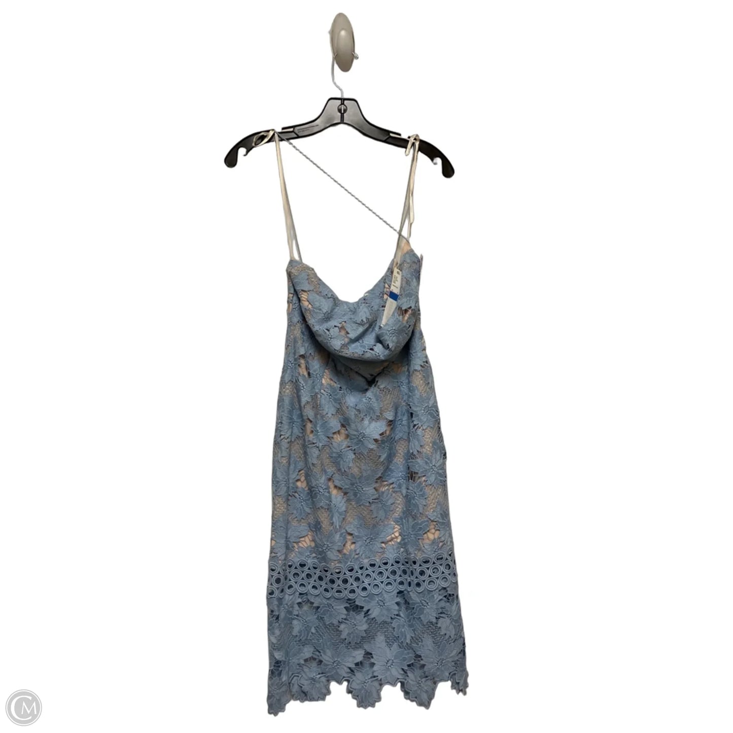 Dress Casual Short By Gianni Bini In Blue & Tan, Size: S