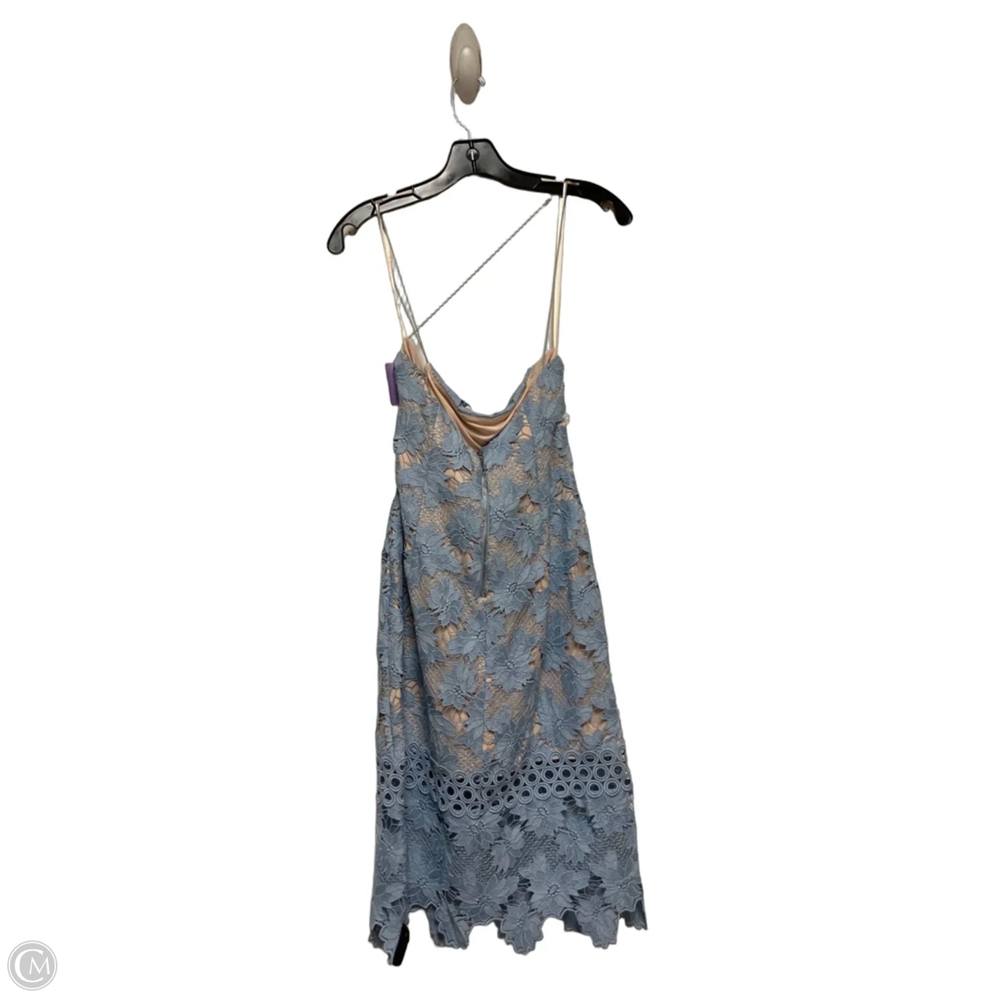 Dress Casual Short By Gianni Bini In Blue & Tan, Size: S