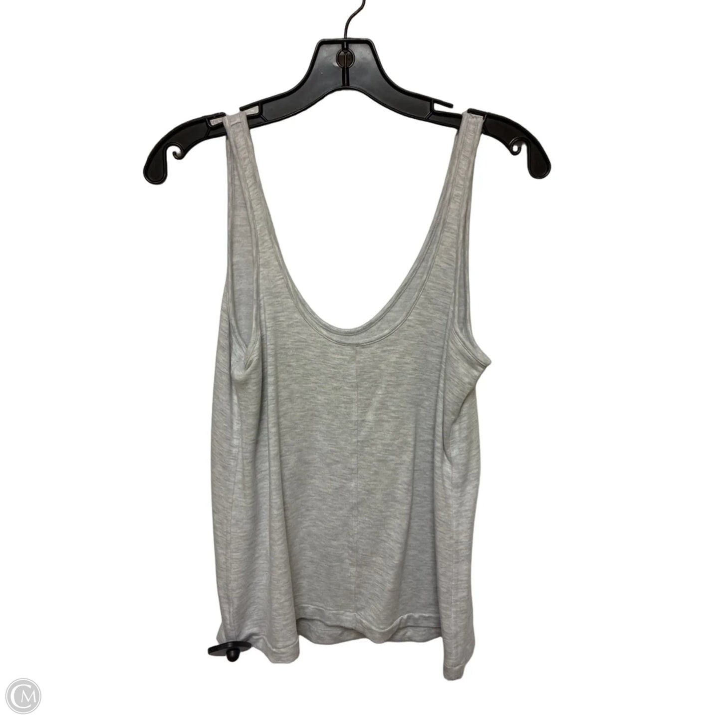 Athletic Tank Top By Lululemon In Grey, Size: M