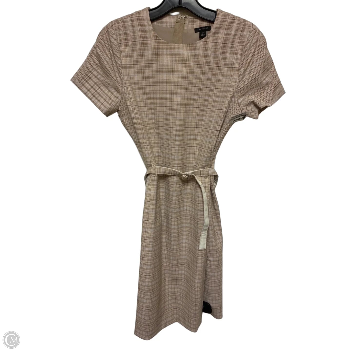 Dress Casual Short By Ann Taylor In Plaid Pattern, Size: Xsp