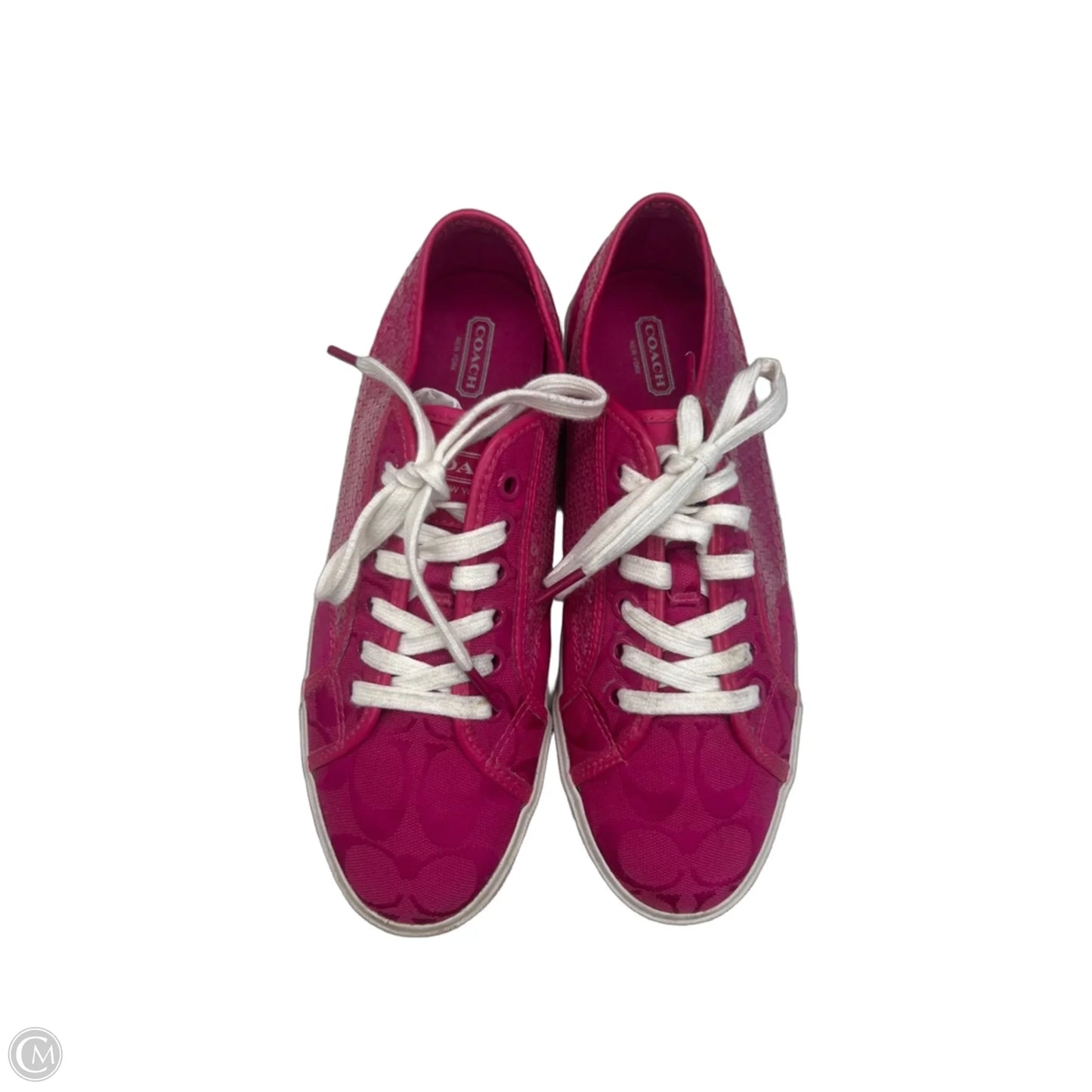 Shoes Designer By Coach In Pink, Size: 8.5