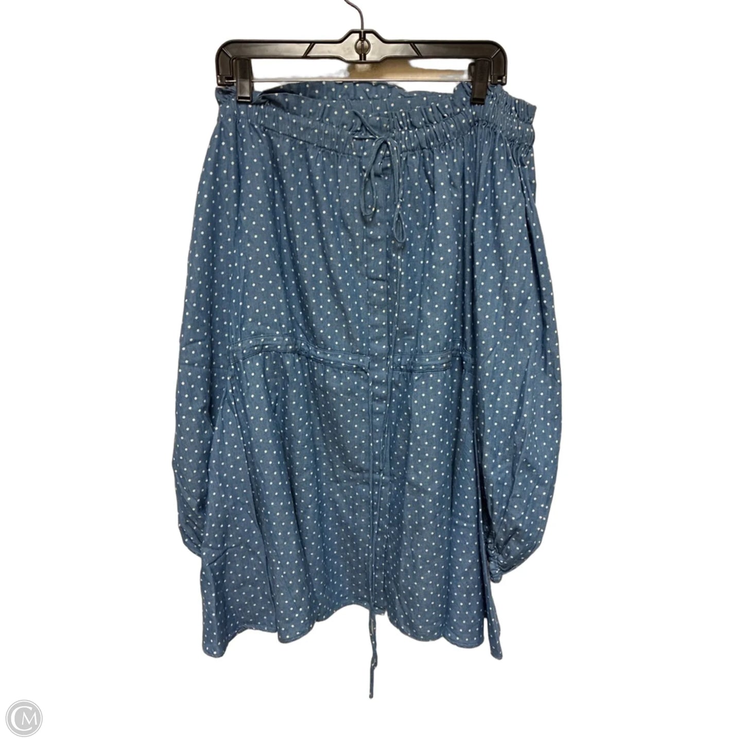 Dress Casual Short By Farm Rio In Polkadot Pattern, Size: M