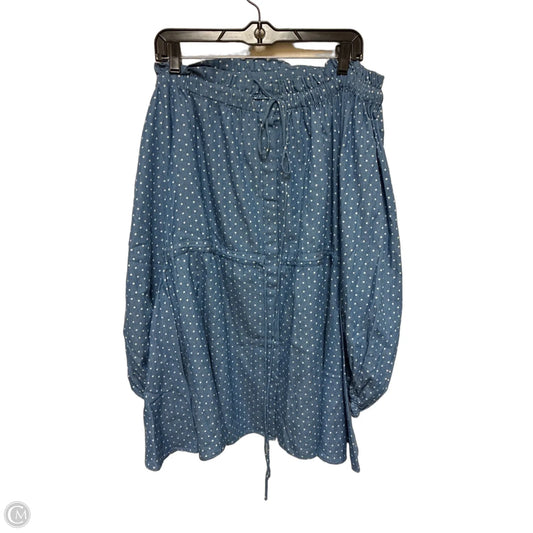 Dress Casual Short By Farm Rio In Polkadot Pattern, Size: M