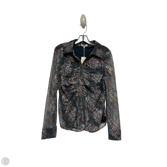 Top Long Sleeve By Ramy Brook In Multi-colored, Size: L