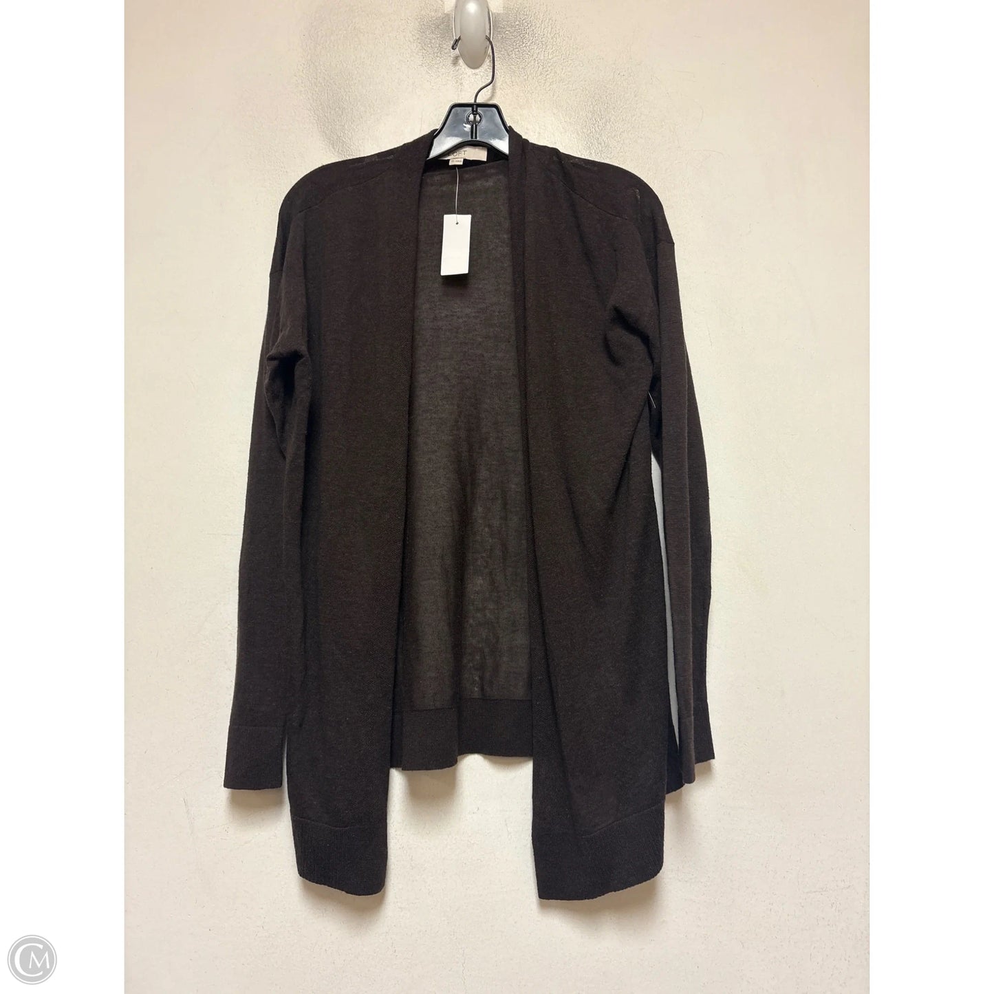 Sweater Cardigan By Loft In Brown, Size: Xs