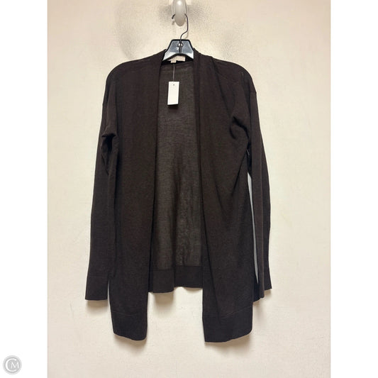 Sweater Cardigan By Loft In Brown, Size: Xs