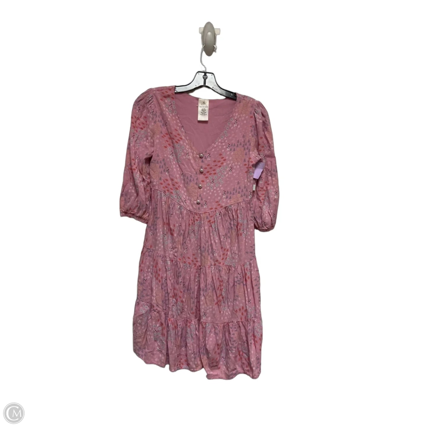 Dress Casual Short By Disney Store In Pink, Size: Xs