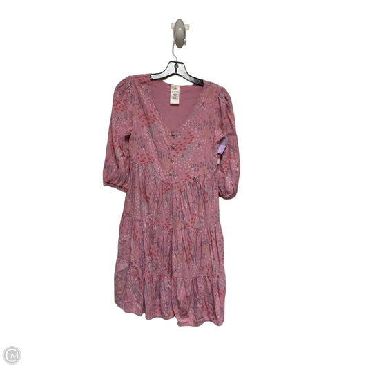 Dress Casual Short By Disney Store In Pink, Size: Xs
