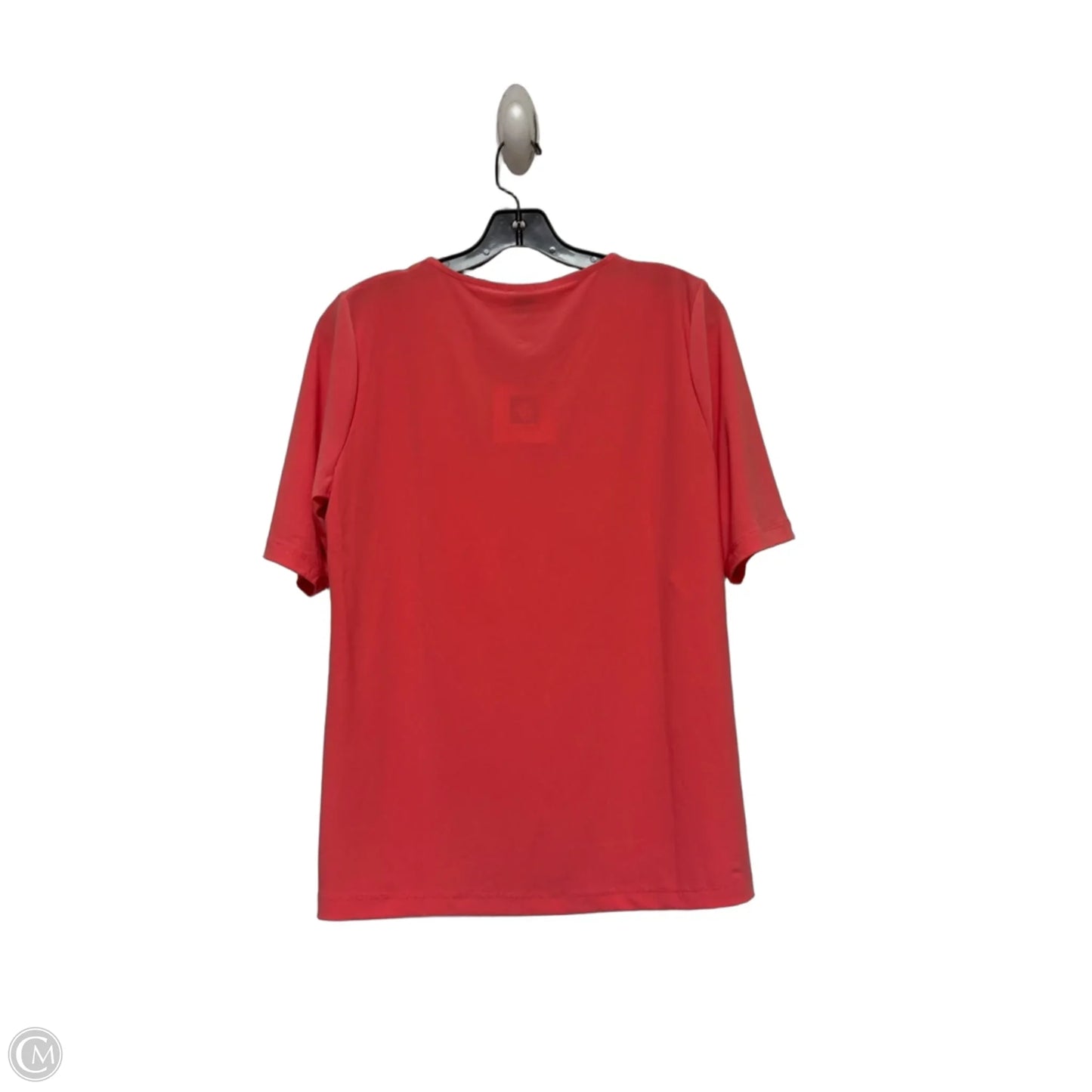 Top Short Sleeve By Anne Klein In Pink, Size: M