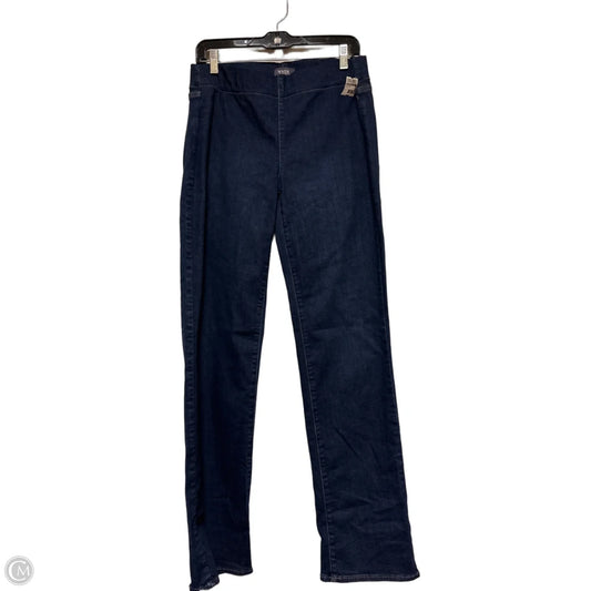 Jeans Straight By Not Your Daughters Jeans In Blue Denim, Size: 4