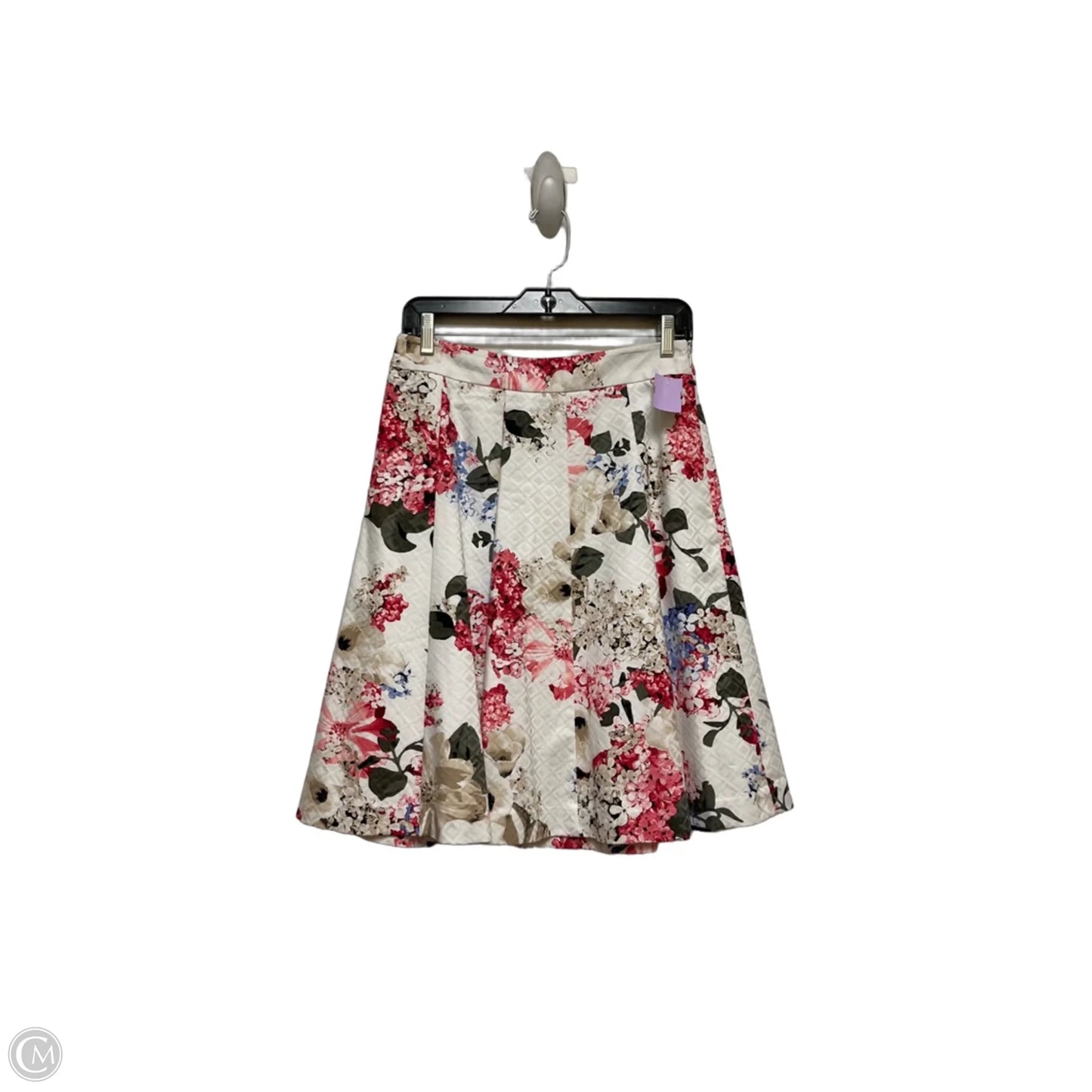 Skirt Mini & Short By White House Black Market In Floral Print, Size: 4