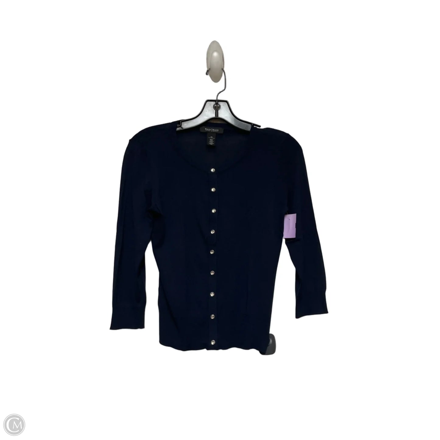 Cardigan By White House Black Market In Navy, Size: Xs