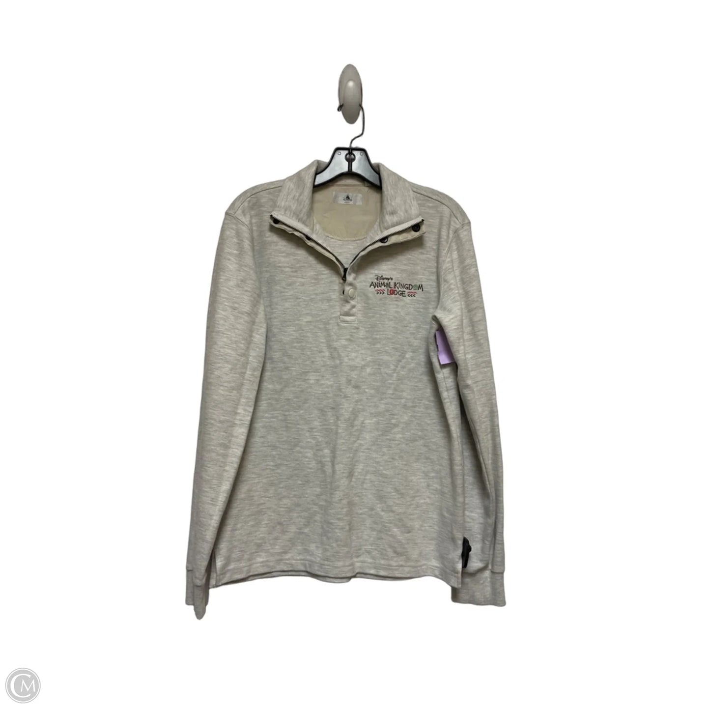 Top Long Sleeve By Disney Store In Grey, Size: S