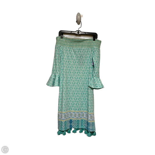 Dress Casual Short By Cabana Life In Teal, Size: S