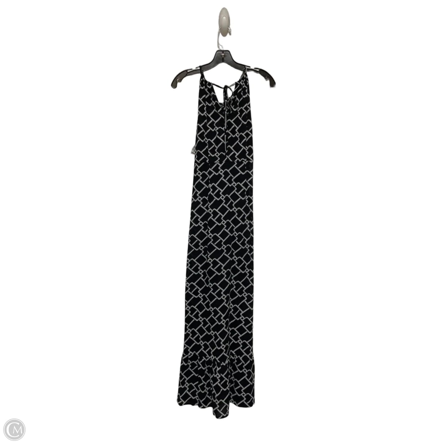 Dress Casual Maxi By Michael By Michael Kors In Black & White, Size: Xs