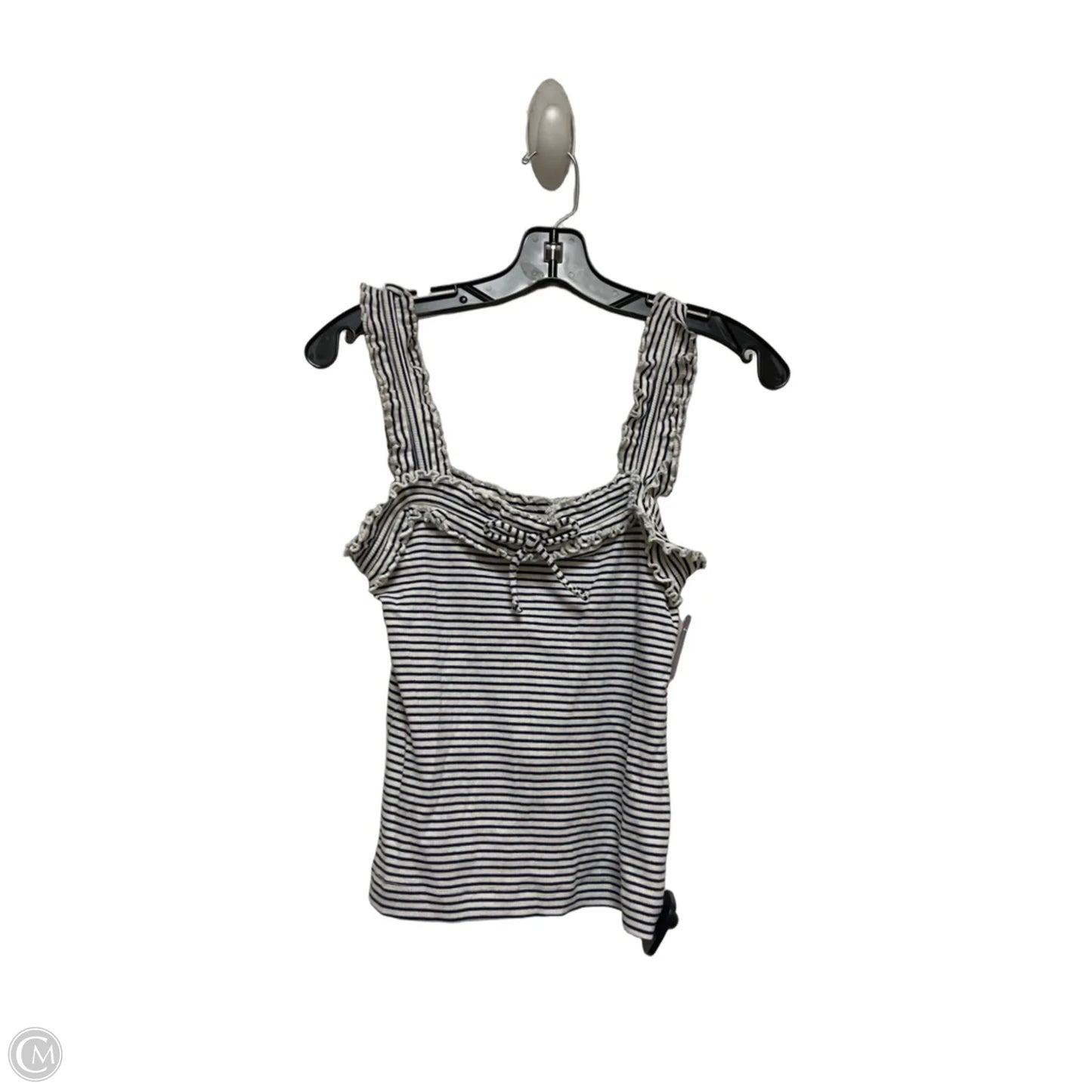 Top Sleeveless By Maeve In Striped Pattern, Size: S