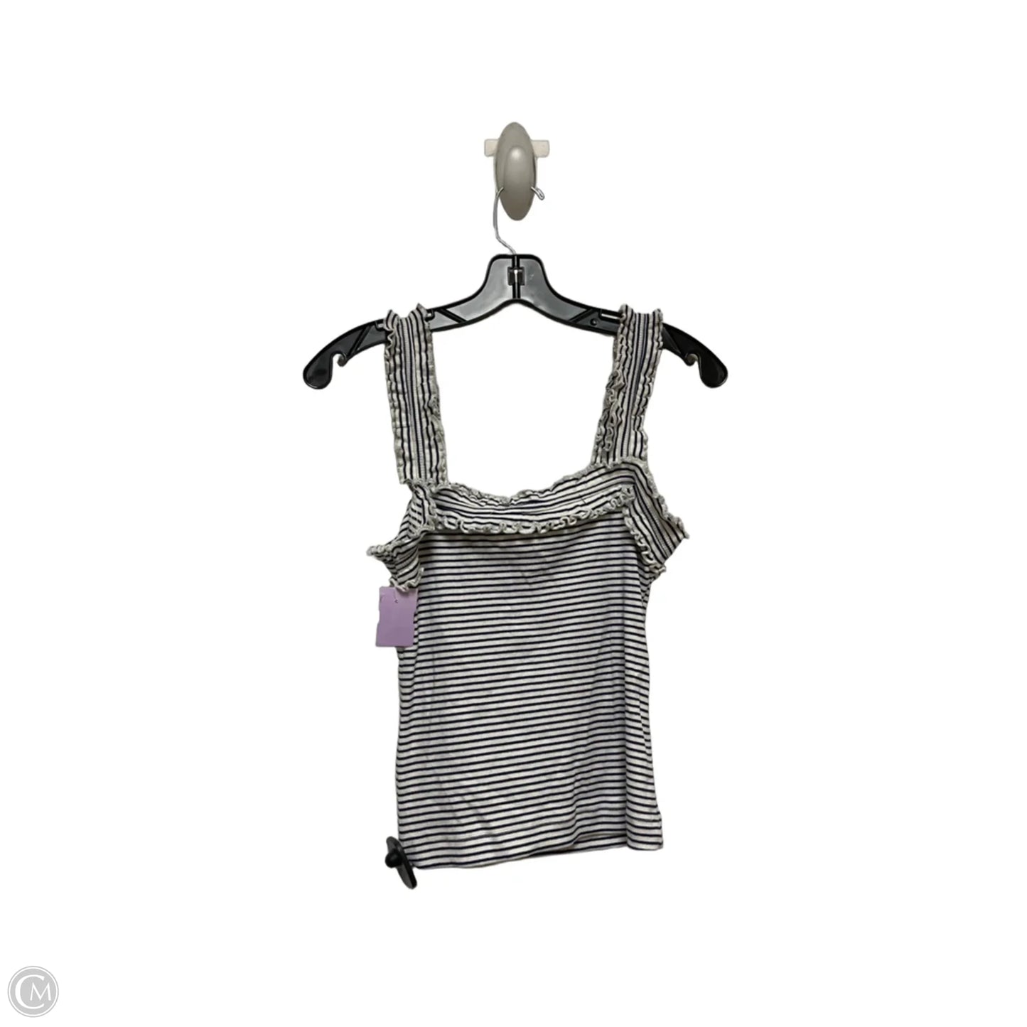 Top Sleeveless By Maeve In Striped Pattern, Size: S