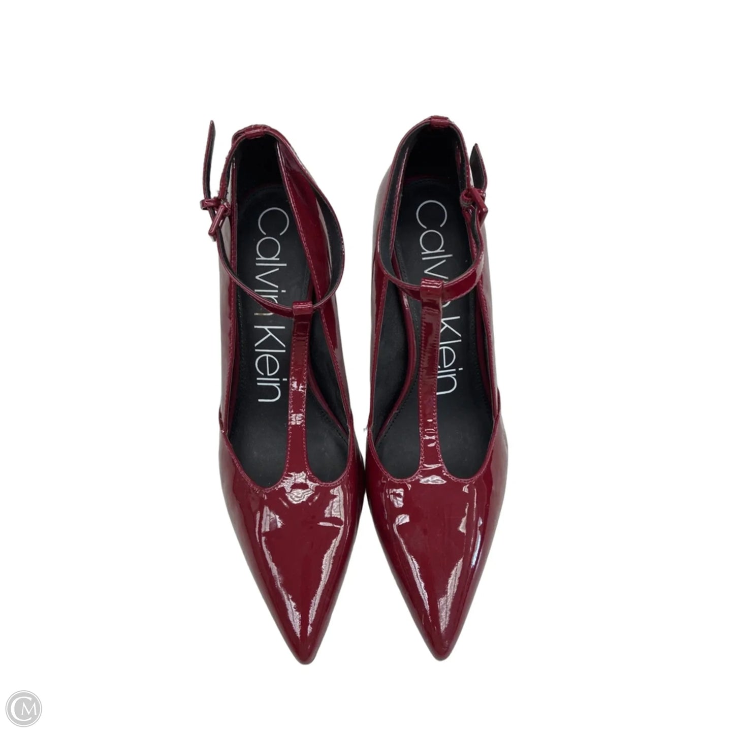 Shoes Heels Stiletto By Calvin Klein In Red, Size: 10