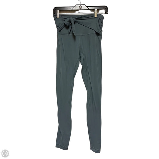 Athletic Leggings By Lululemon In Blue, Size: 6