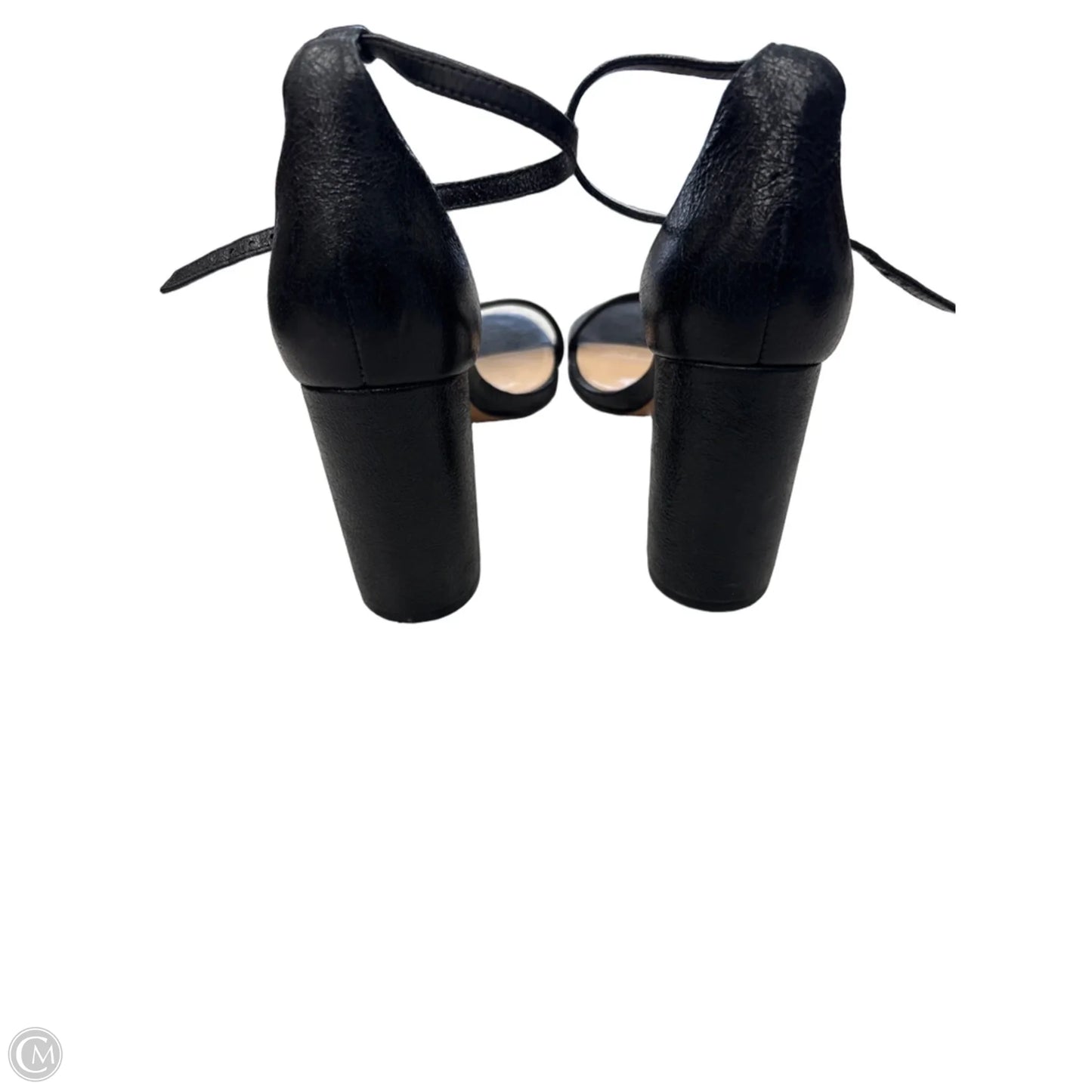Sandals Heels Block By Vince Camuto In Black, Size: 9.5