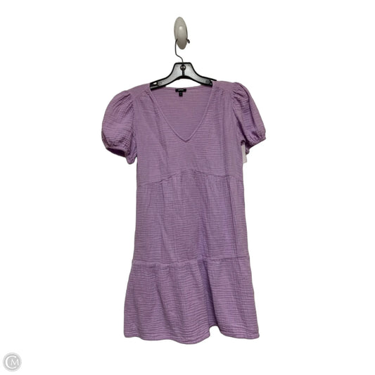 Dress Casual Short By Express In Purple, Size: Xs