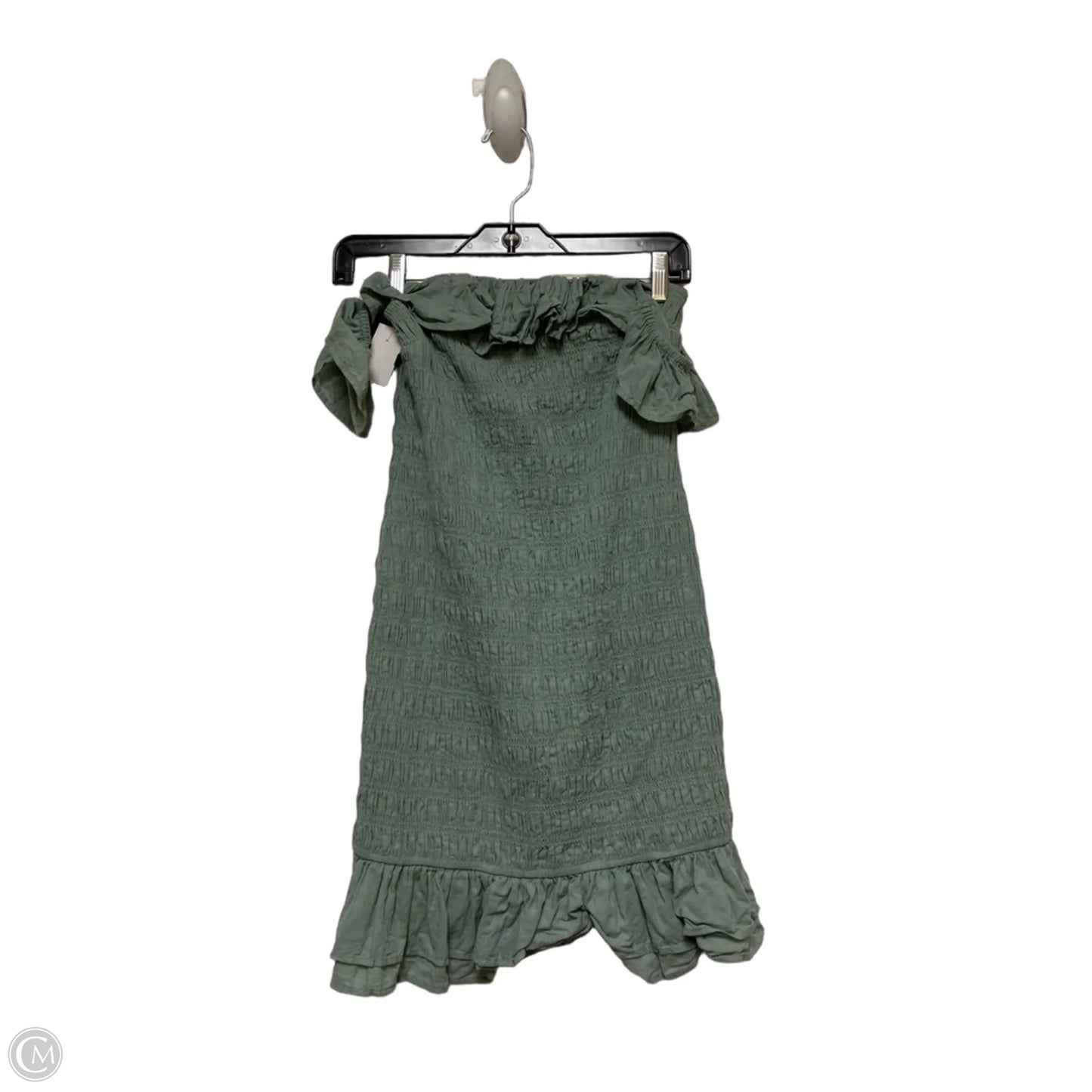 Dress Casual Short By Abercrombie And Fitch In Green, Size: M