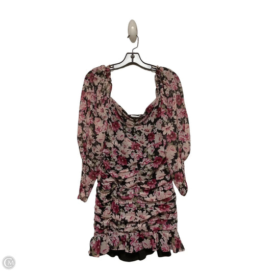 Dress Casual Short By Astr In Floral Print, Size: S