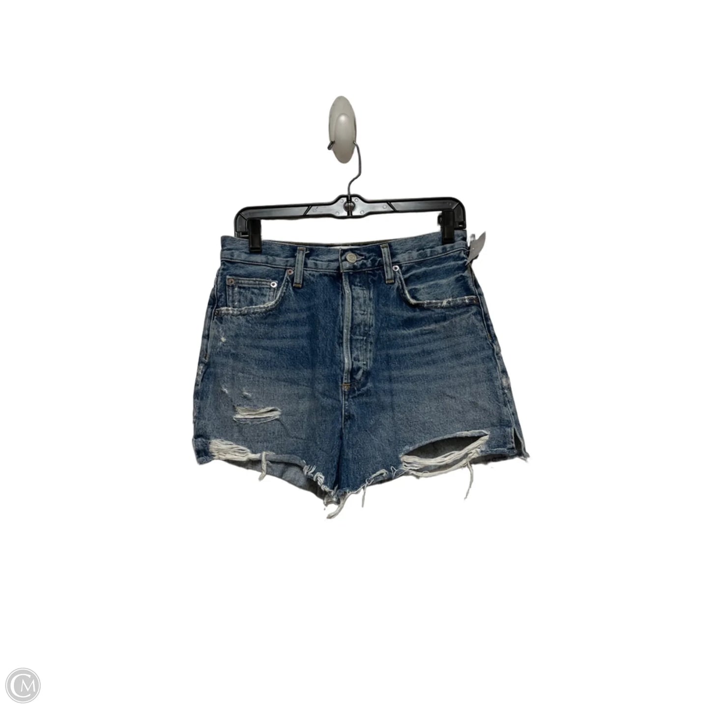 Shorts By Agolde In Blue Denim, Size: 6