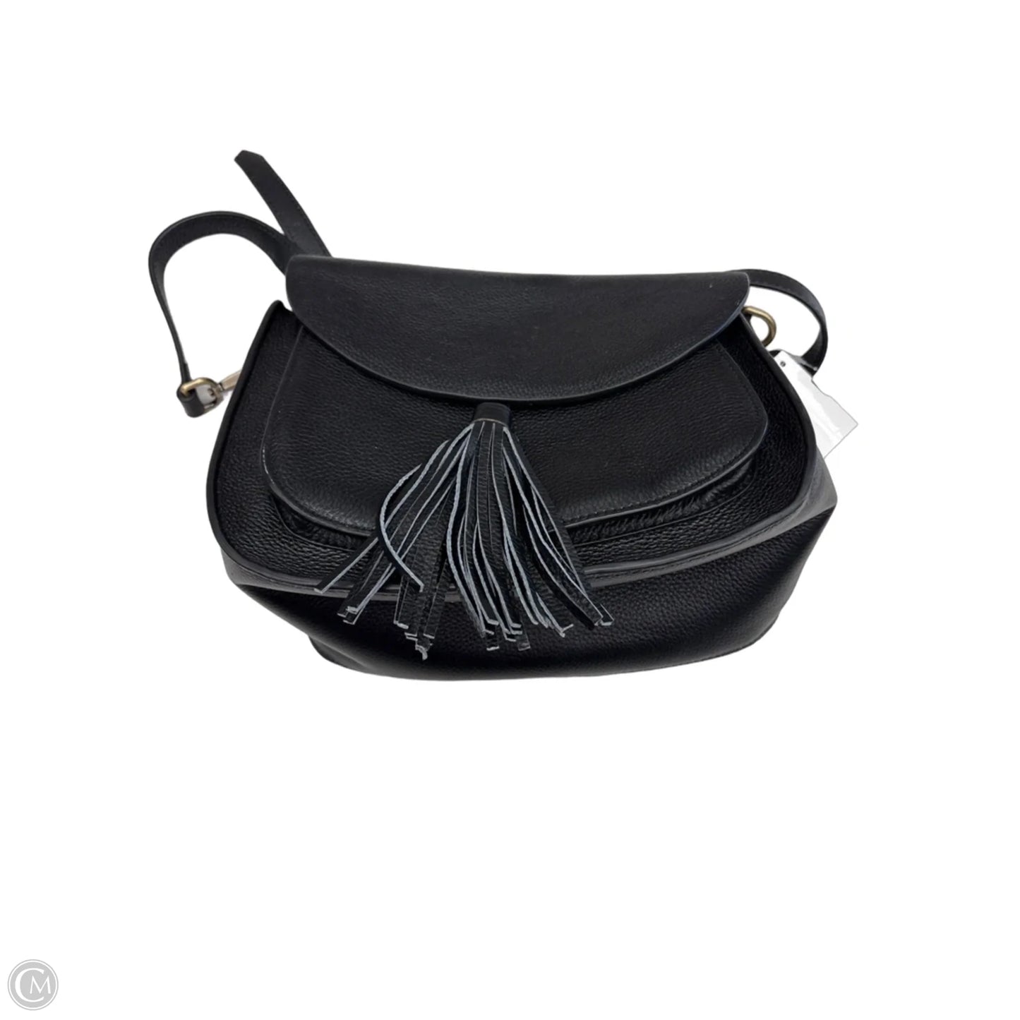Crossbody Leather By Clothes Mentor, Size: Medium