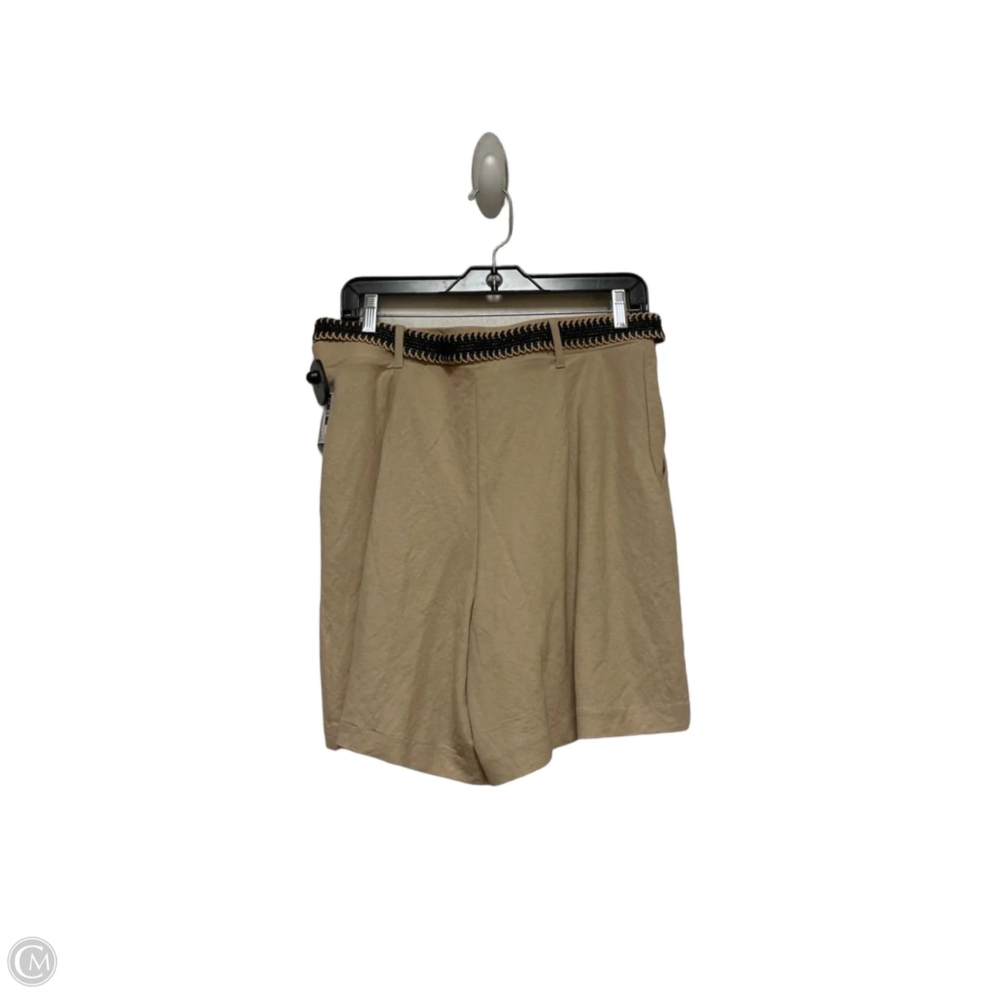 Shorts By H&m In Black & Tan, Size: 8